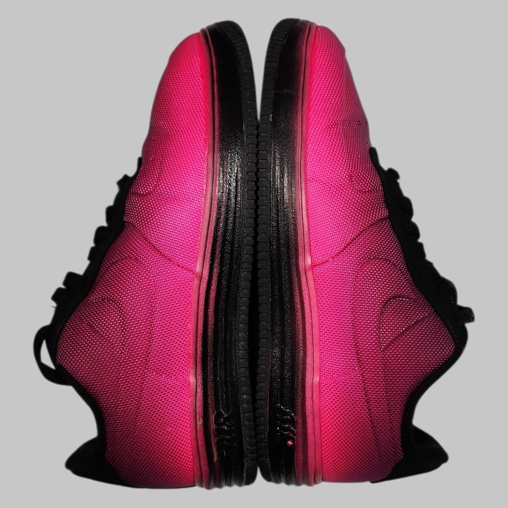 Nike Lunar Air Force 1 VT Mesh GS Pink Foil Black 599232-600 Sneakers Size 5Y - Picture 3 of 6